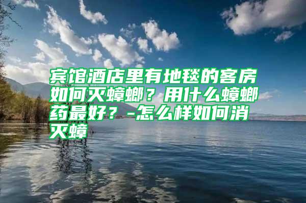 賓館酒店里有地毯的客房如何滅蟑螂？用什么蟑螂藥最好？-怎么樣如何消滅蟑