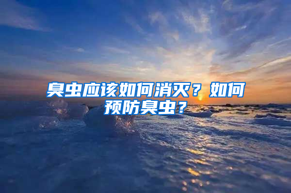 臭蟲應(yīng)該如何消滅？如何預(yù)防臭蟲？